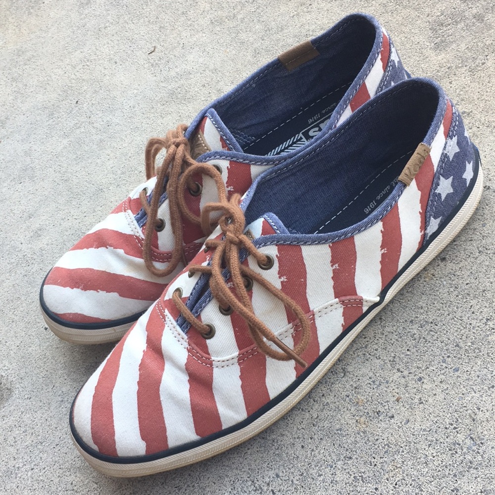 American Flag Keds